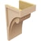 Ekena Millwork 9"W x 9"D x 18"H Wide Viola Rough Cedar Woodgrain TimberThane Corbel, Primed Tan CORUR09X09X18VIORCPR - alternate 4